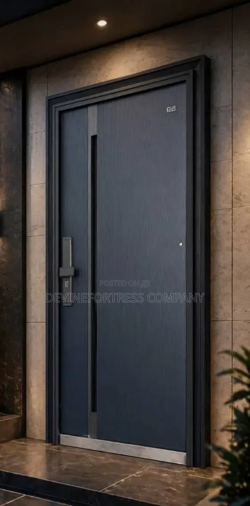 High Quality Anti Rust Gray GNB Security Doors  Single