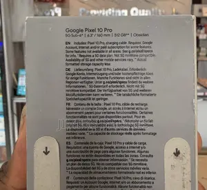 New Google Pixel 10 Pro 256 GB Gray