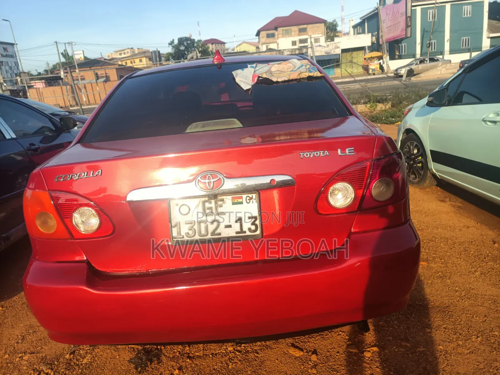 Toyota Corolla LE 2007 Red