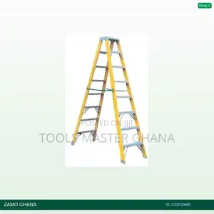 2x8 Fiberglass Step Ladder Double Side - Ldgf2008r