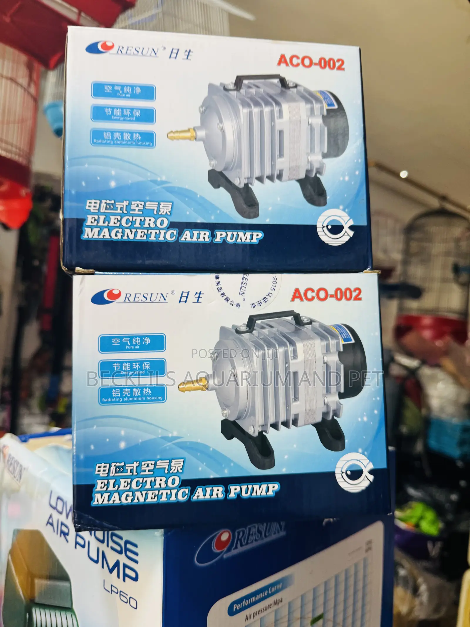 Wholes Aerators ( Resun )Low Noise 60 -200 Watts