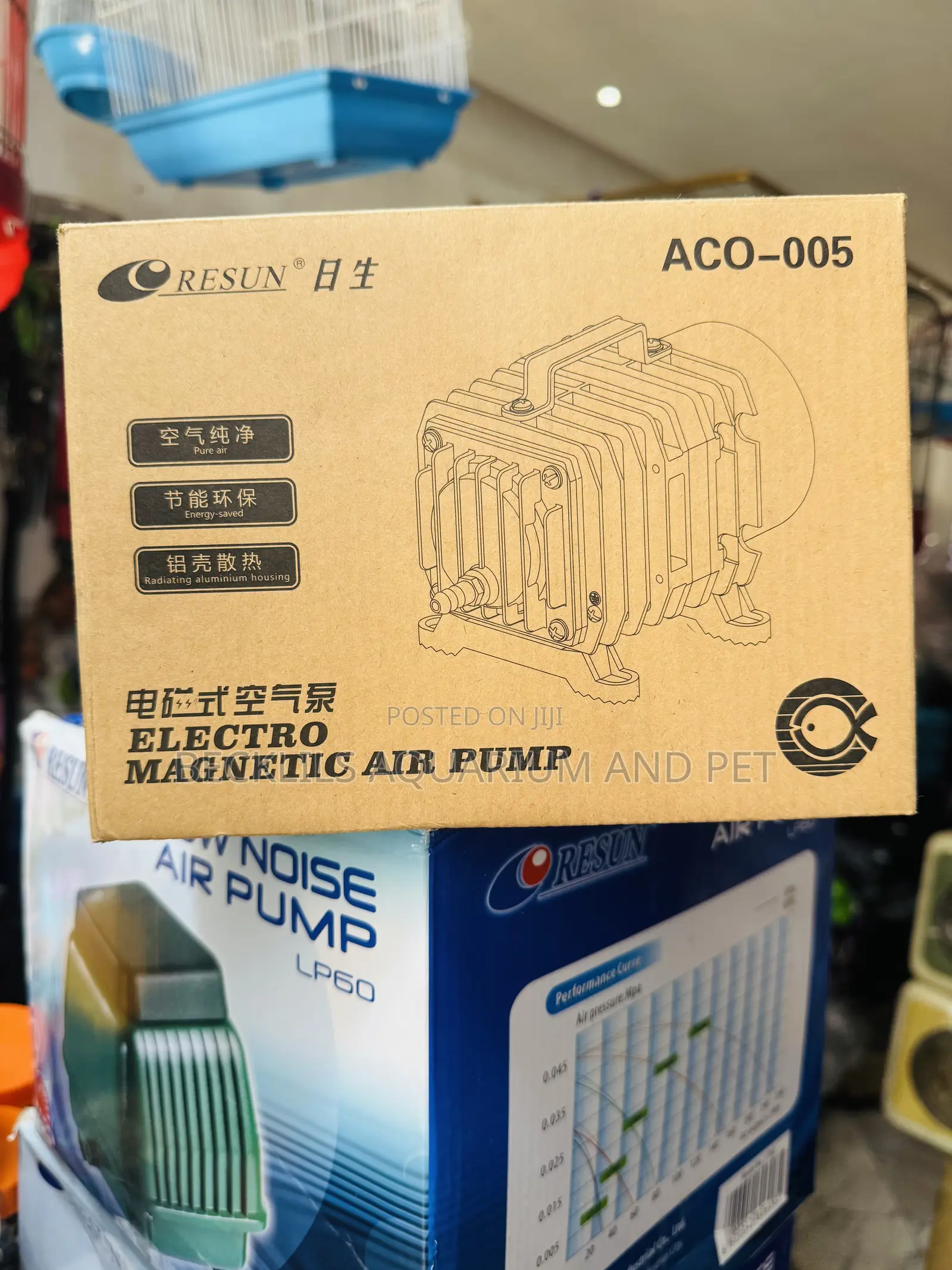 Wholes Aerators ( Resun )Low Noise 60 -200 Watts