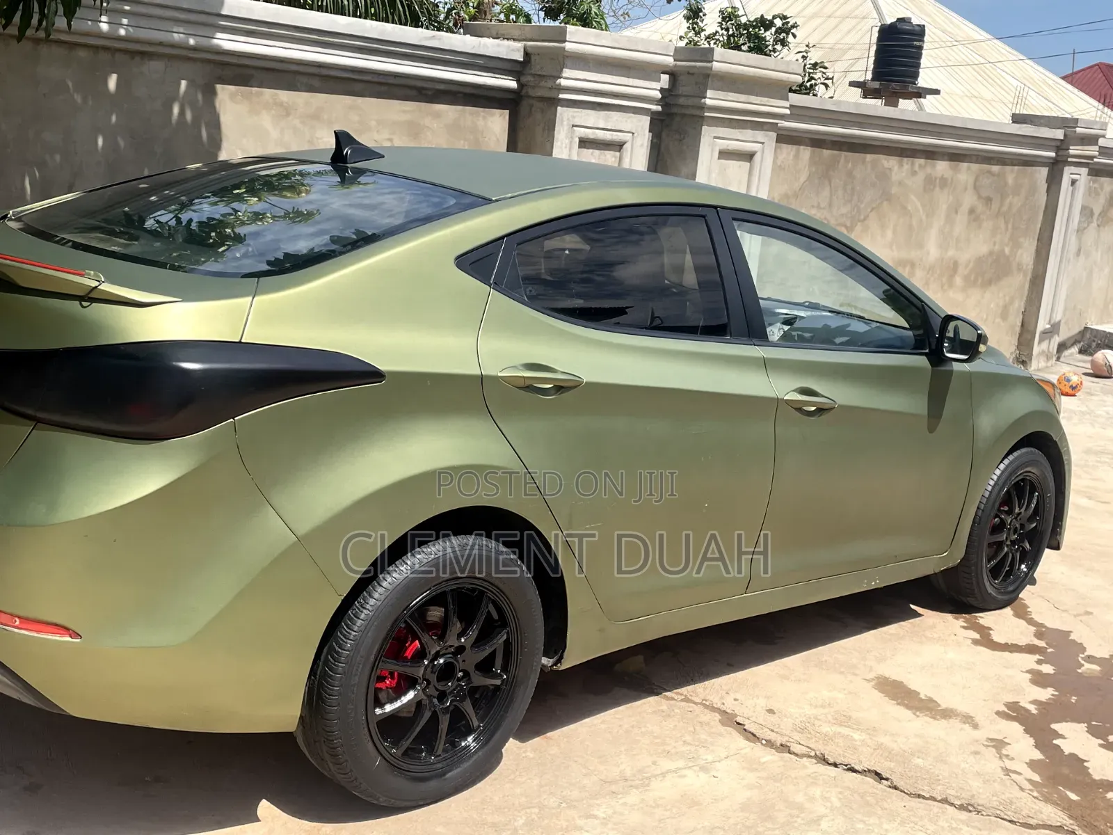 Hyundai Elantra 2012 Green