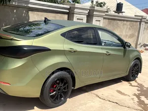 Hyundai Elantra 2012 Green