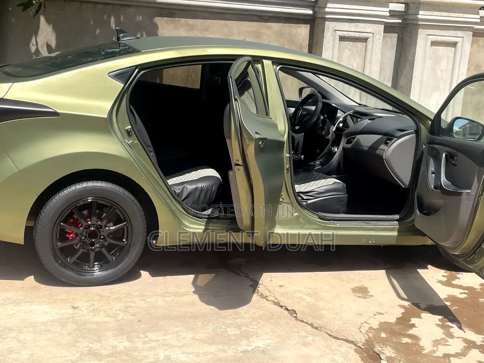 Hyundai Elantra 2012 Green