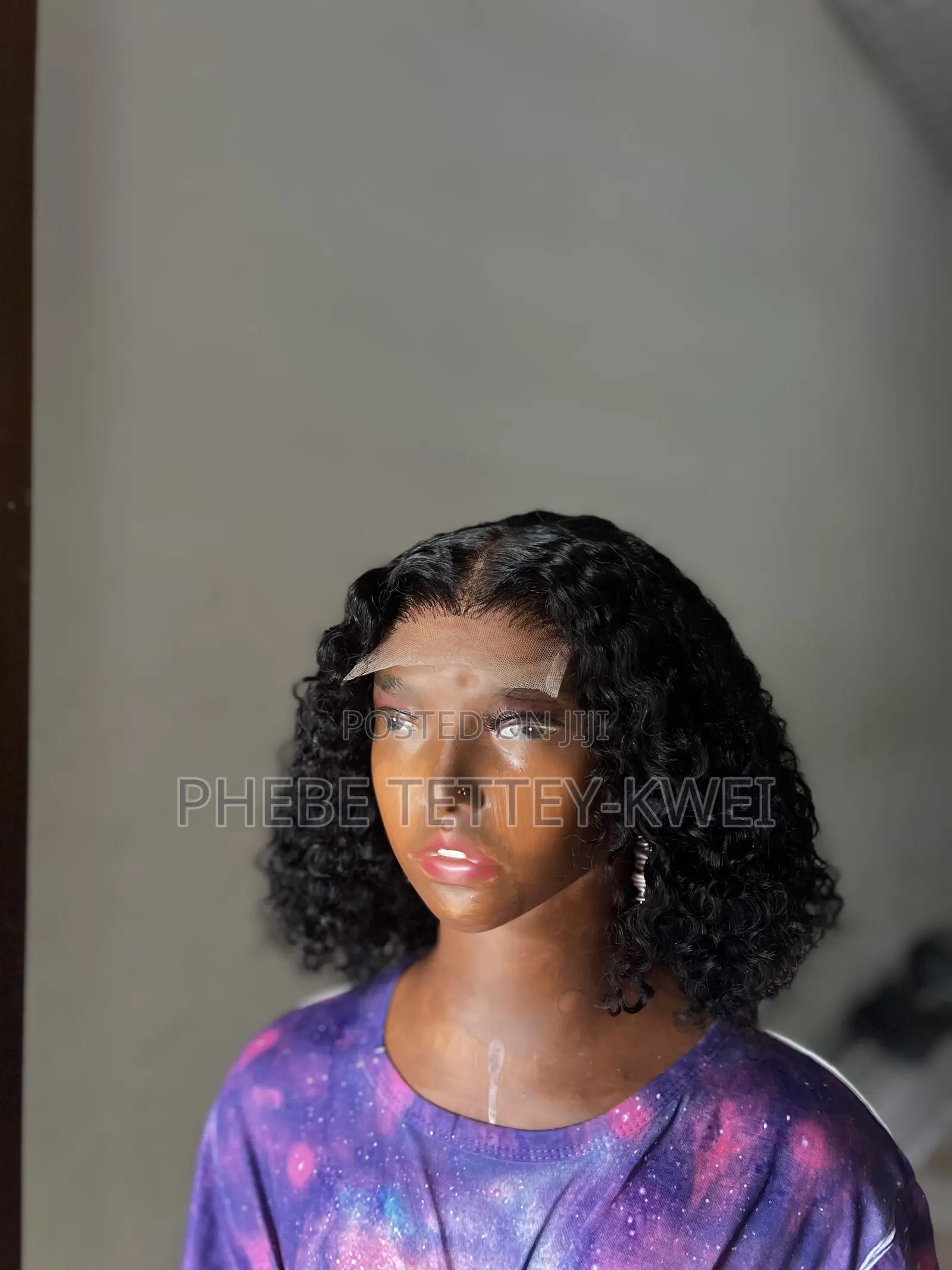 11 Inches Pixie Curl Wig With 4x4 Closure