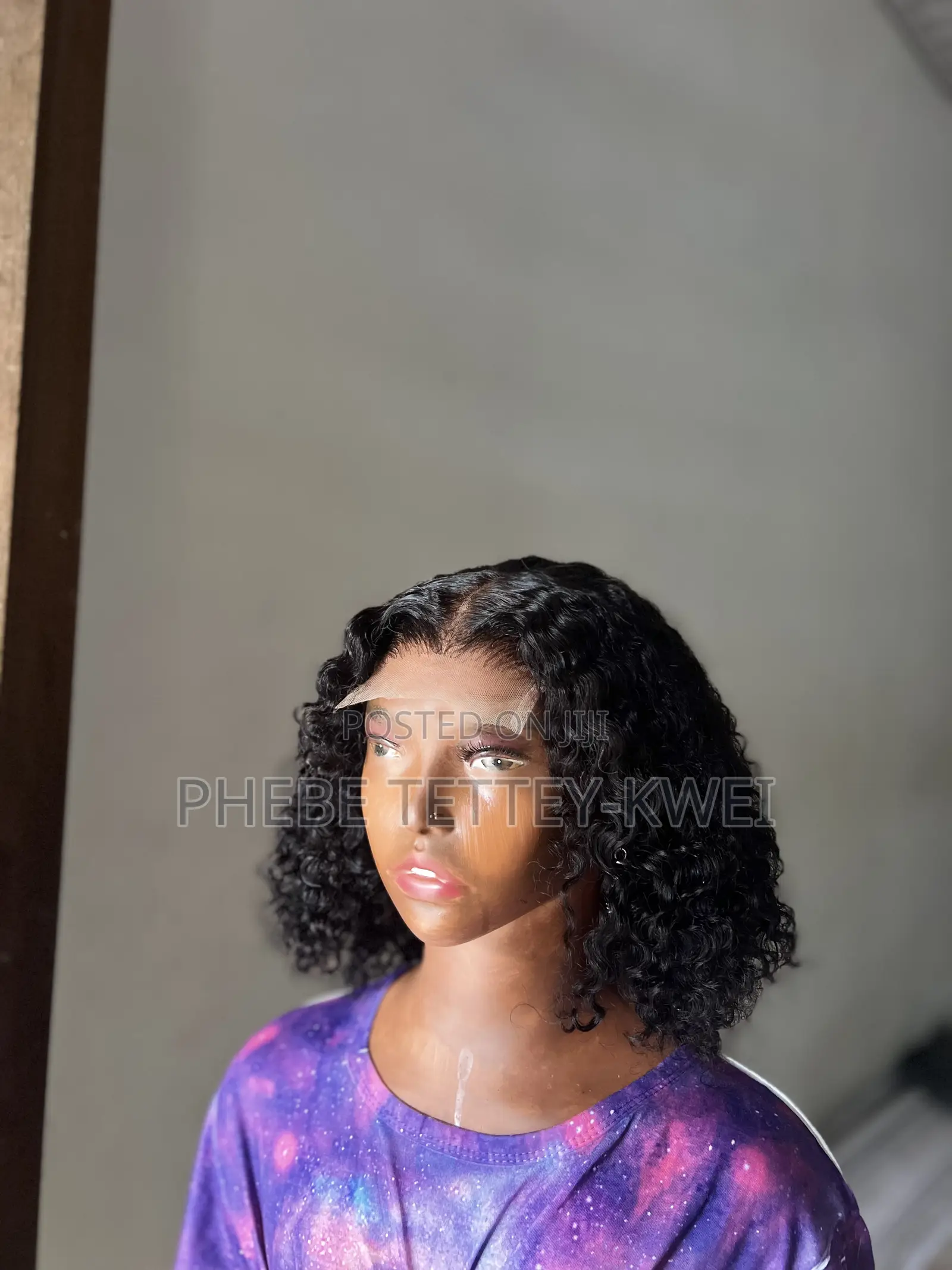 11 Inches Pixie Curl Wig With 4x4 Closure