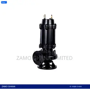 5.5hp Sewage Water Pump Cast Iron Body Black 4000w 380v - Wq60-13-4gn