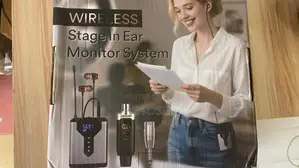 Wireless Stage in Ear Monitor System 4pcs