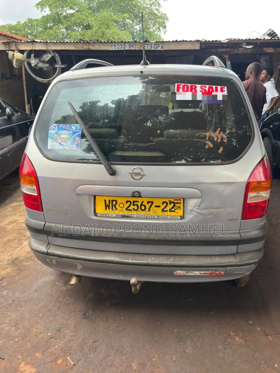 Opel Zafira 2004 Silver