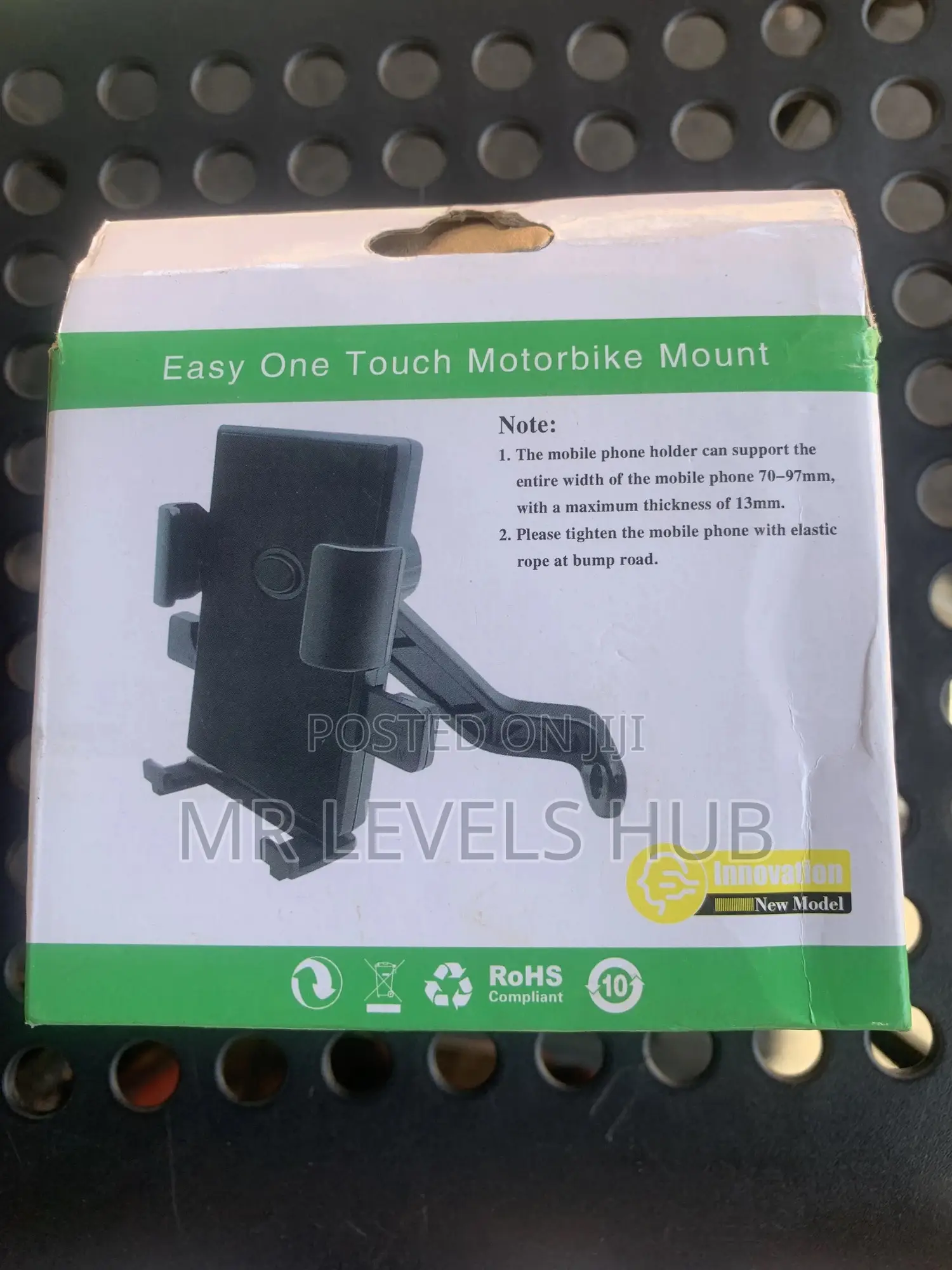 Motorcycle and Bike Phone Holder – Strong Secure Grip