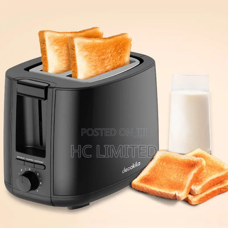 Decakila Toaster - 2 Slice - 750w - Kets008b