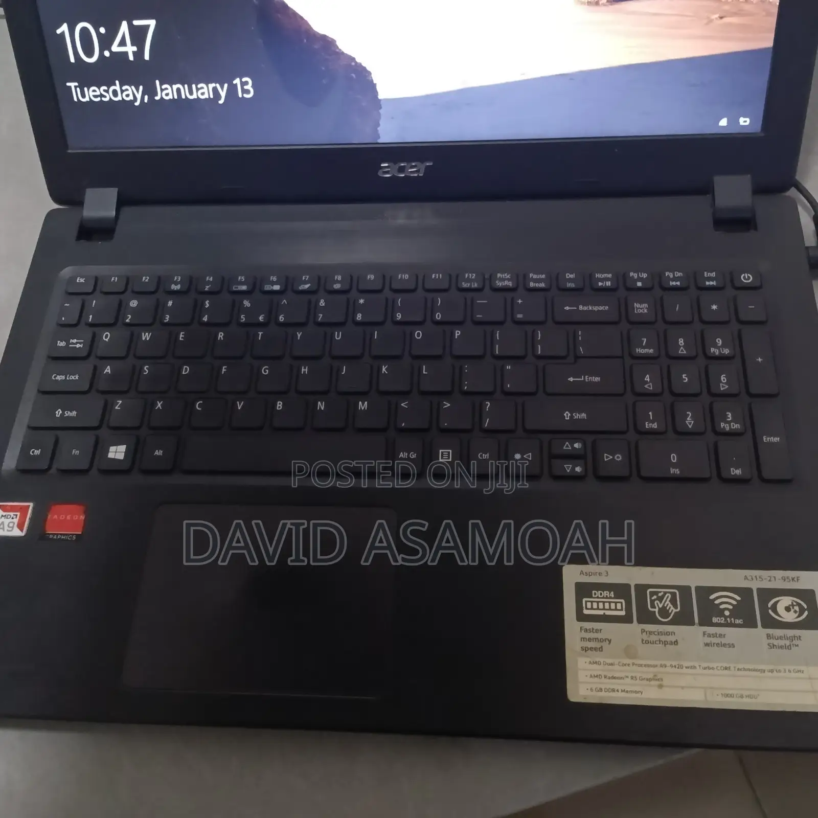 Laptop Acer Aspire 9420 6GB AMD SSD 128GB