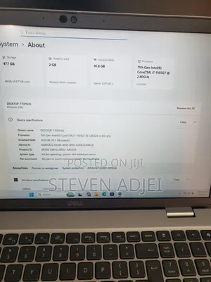 Laptop Dell Precision 3561 16GB Intel Core i7 HDD+SSD 1.5T