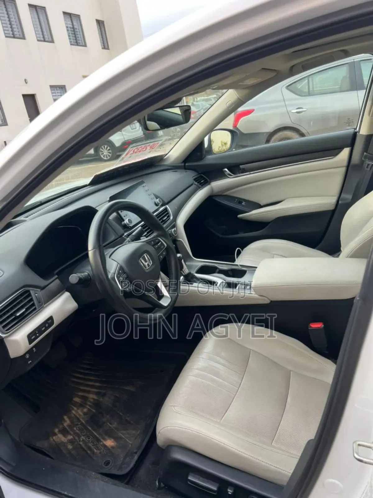 Honda Accord EX-L (1.5L 4cyl Turbo CVT) 2019 White