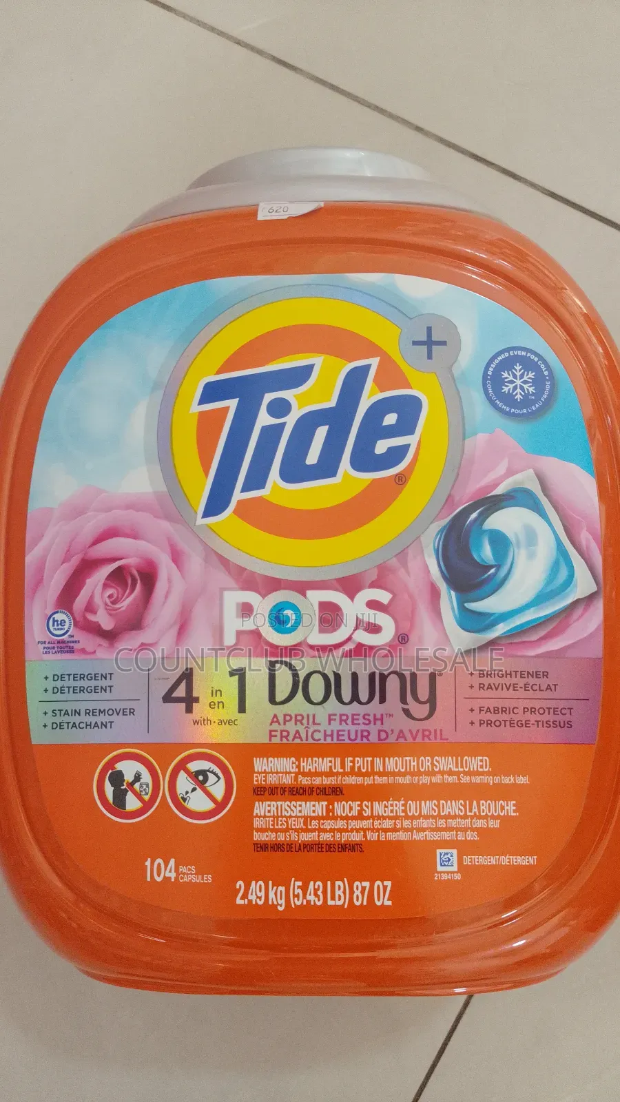 Tide Pods 4 in 1 Downy