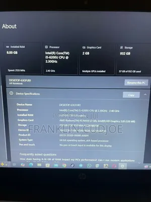 Laptop HP Pavilion 15 8GB Intel Core i5 HDD 1T