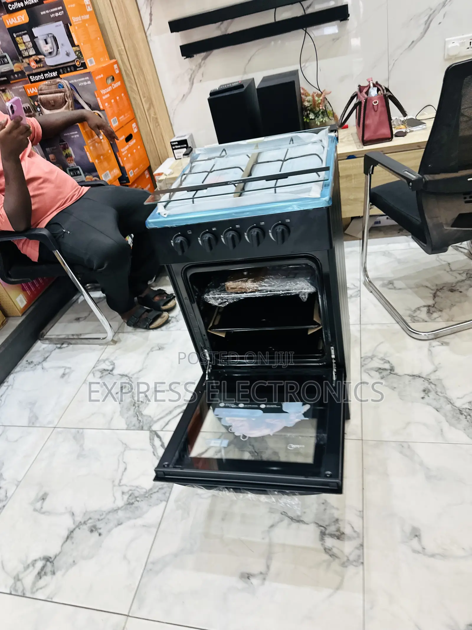 Highly Recommended Midea Gas Cooker Oven 4burner 50/50