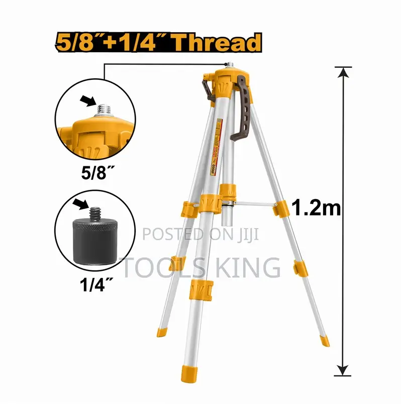 Tripods for Laser Levels - Hllt01152
