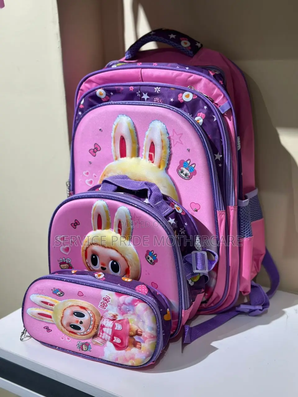 Shool Bag With Lunch Bag Pencil Case