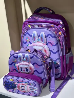 Shool Bag With Lunch Bag Pencil Case