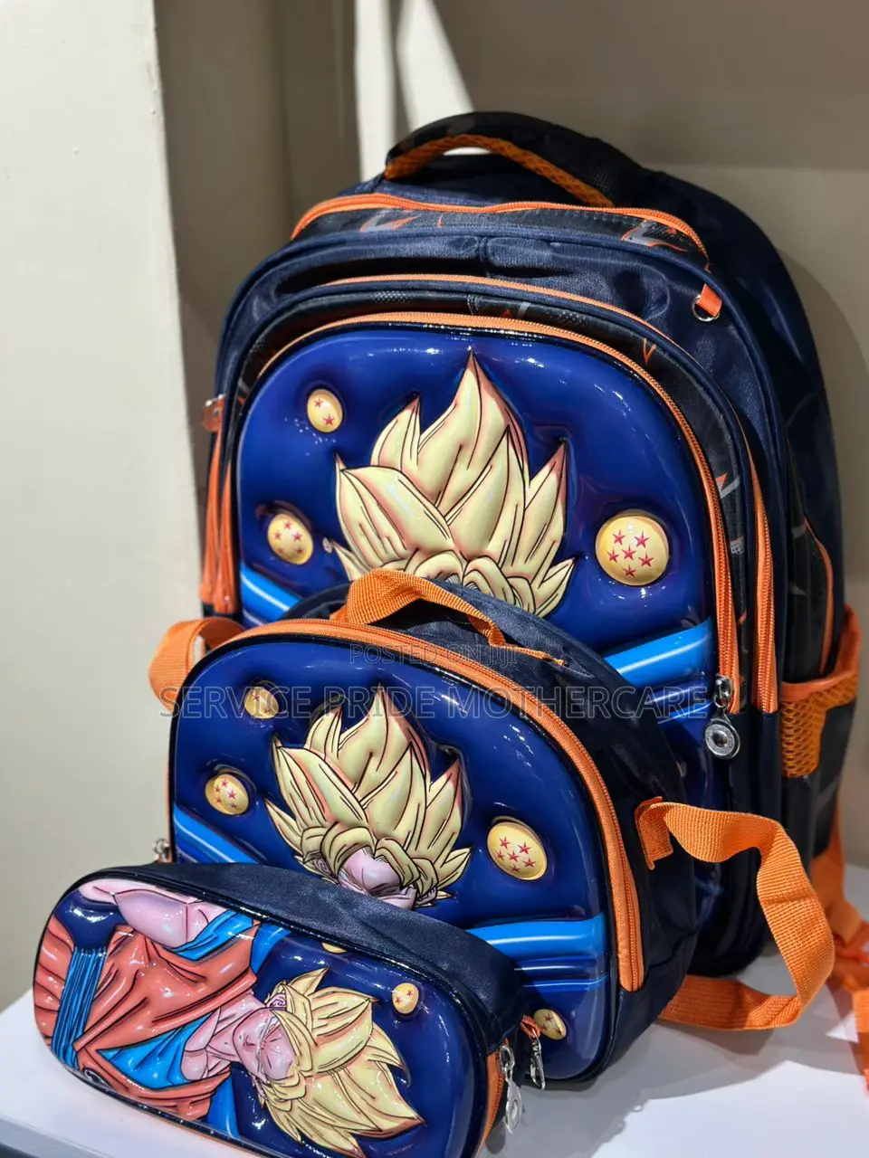 Shool Bag With Lunch Bag Pencil Case