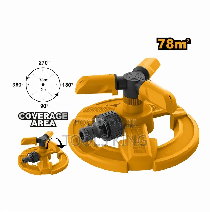 Plastic 3 Arm Rotatory Sprinkler - Hps23602