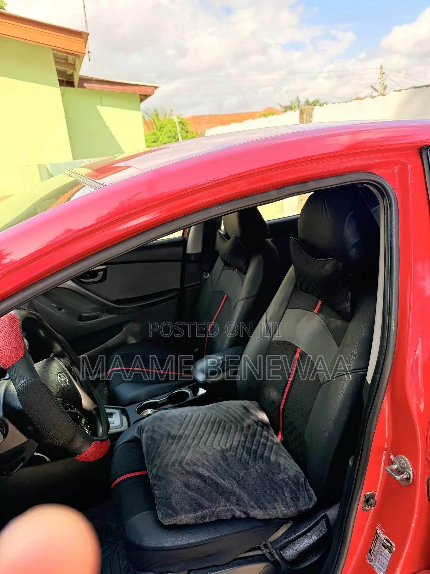 Hyundai Elantra GLS Sedan FWD (1.8L 4cyl 6A) 2013 Red