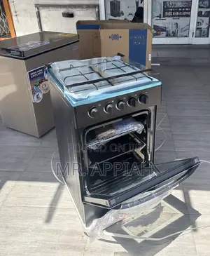 Affordable Midea Gas Oven 4 Burner With Grill(Glass Door)