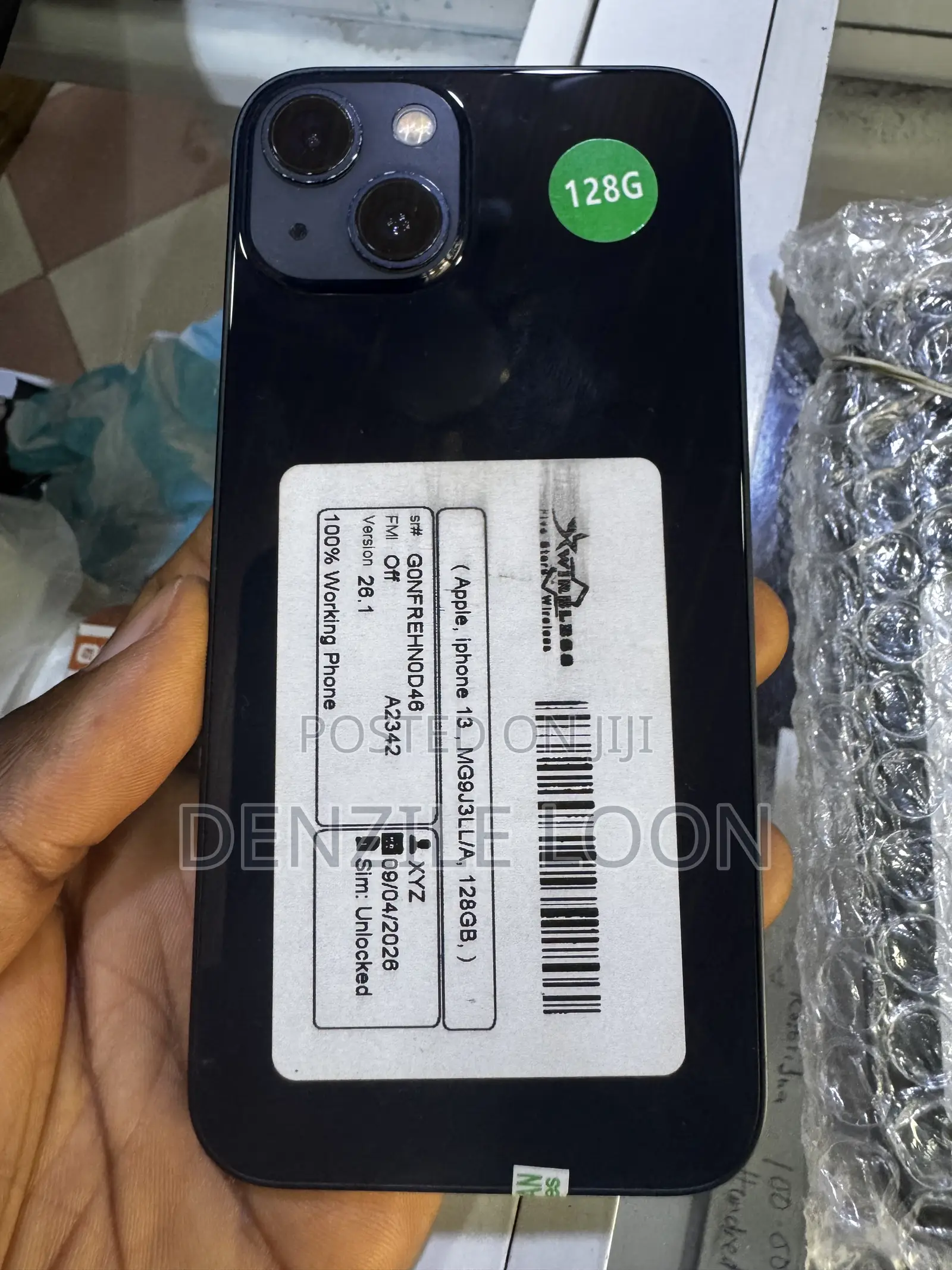 Apple iPhone 13 128 GB Black