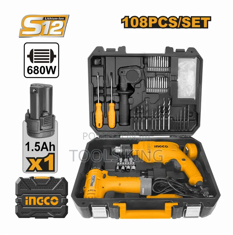 108 PCS Tools Set - Hkthp11081