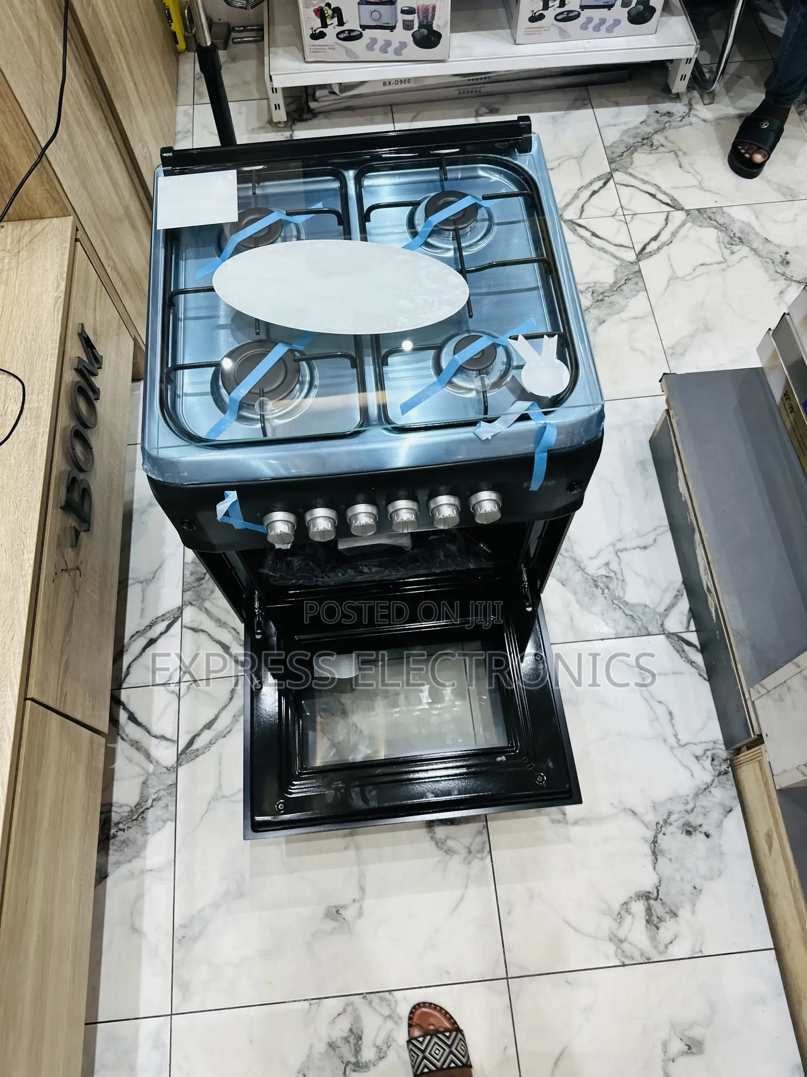 Call and Order Gas Cooker Oven 4burner 60/60