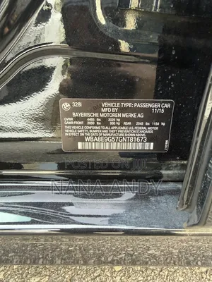 BMW 328i 2016 Black