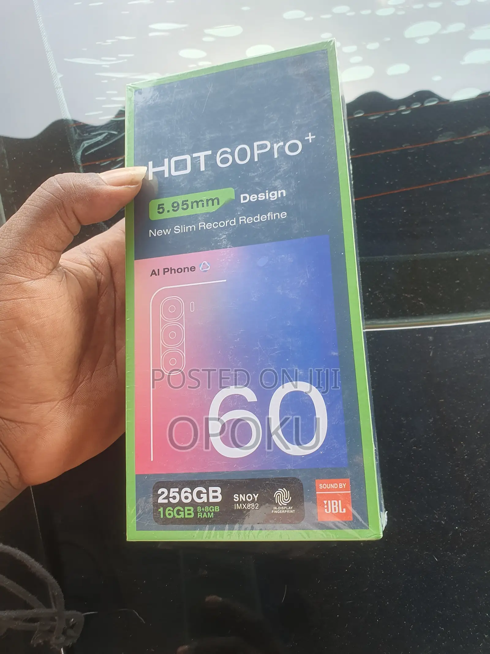 New Infinix Hot 60 Pro+ 128 GB Black