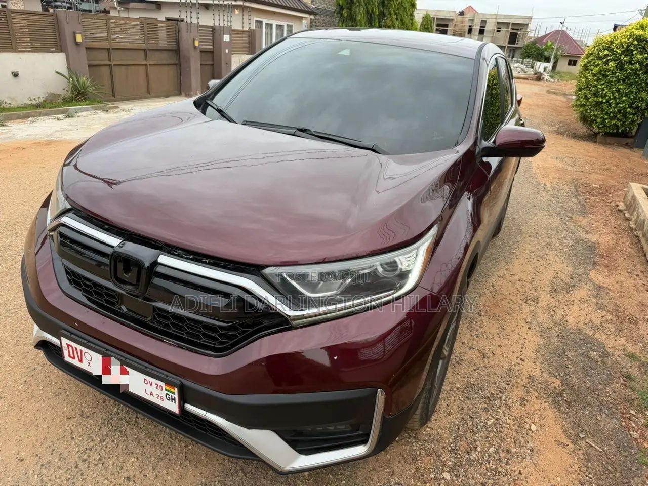 Honda CR-V EX AWD 2018 Red