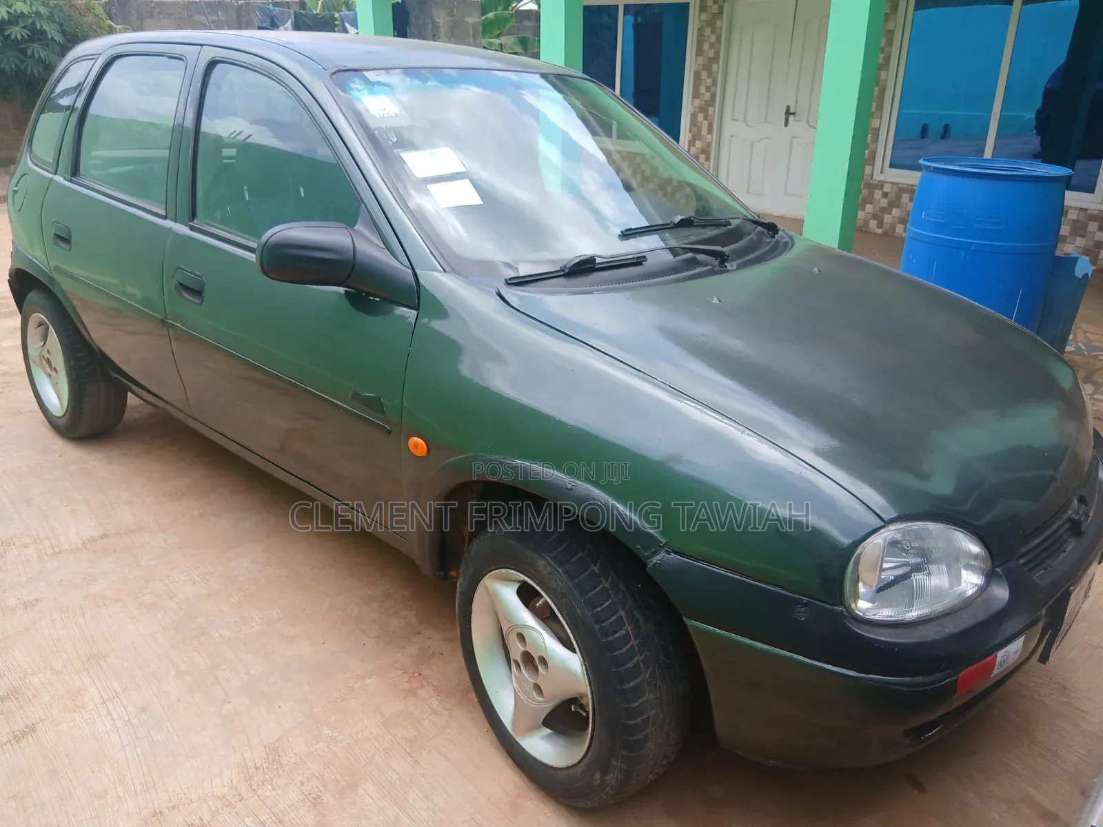 Opel Corsa 2001 Green