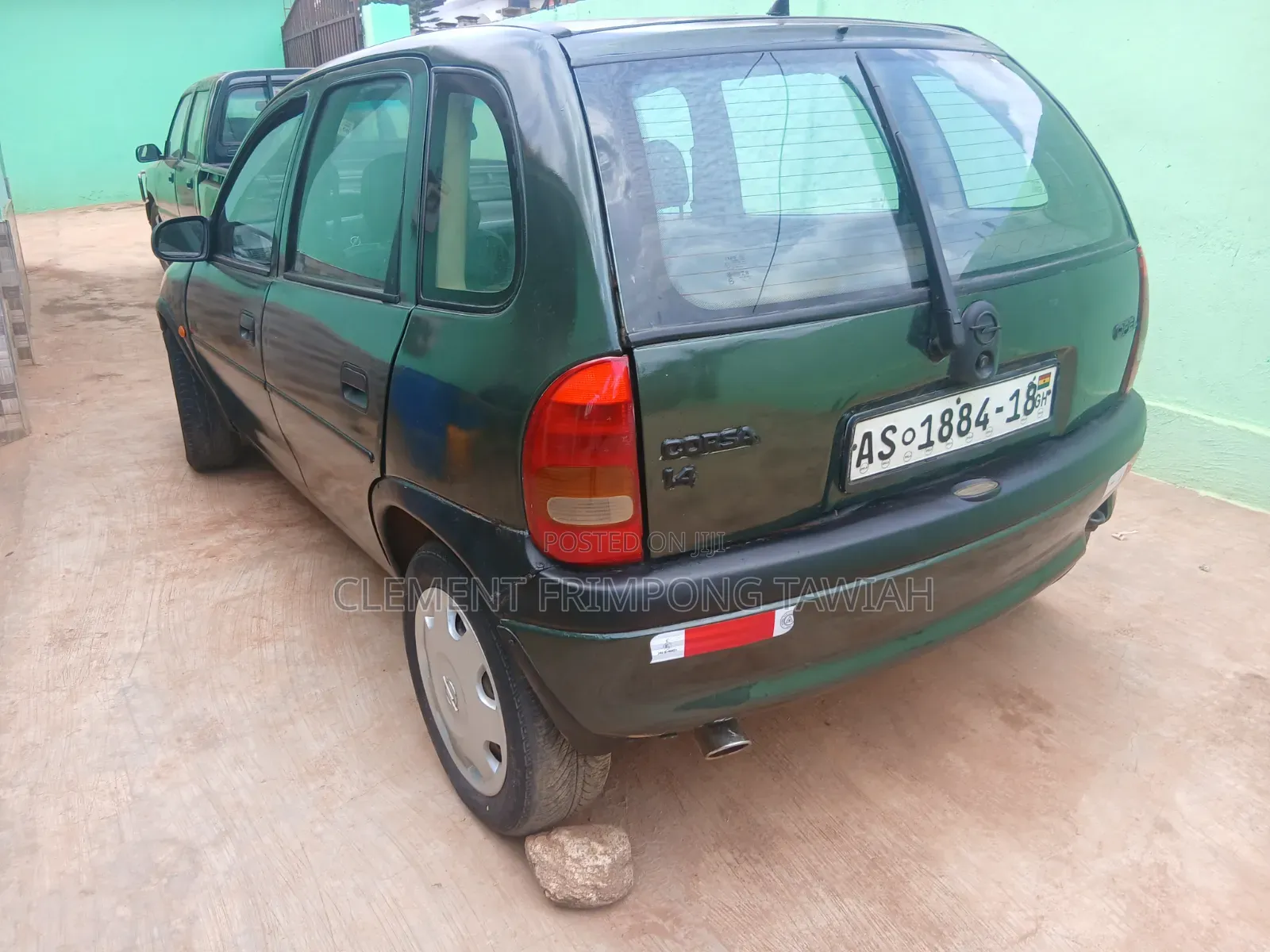 Opel Corsa 2001 Green