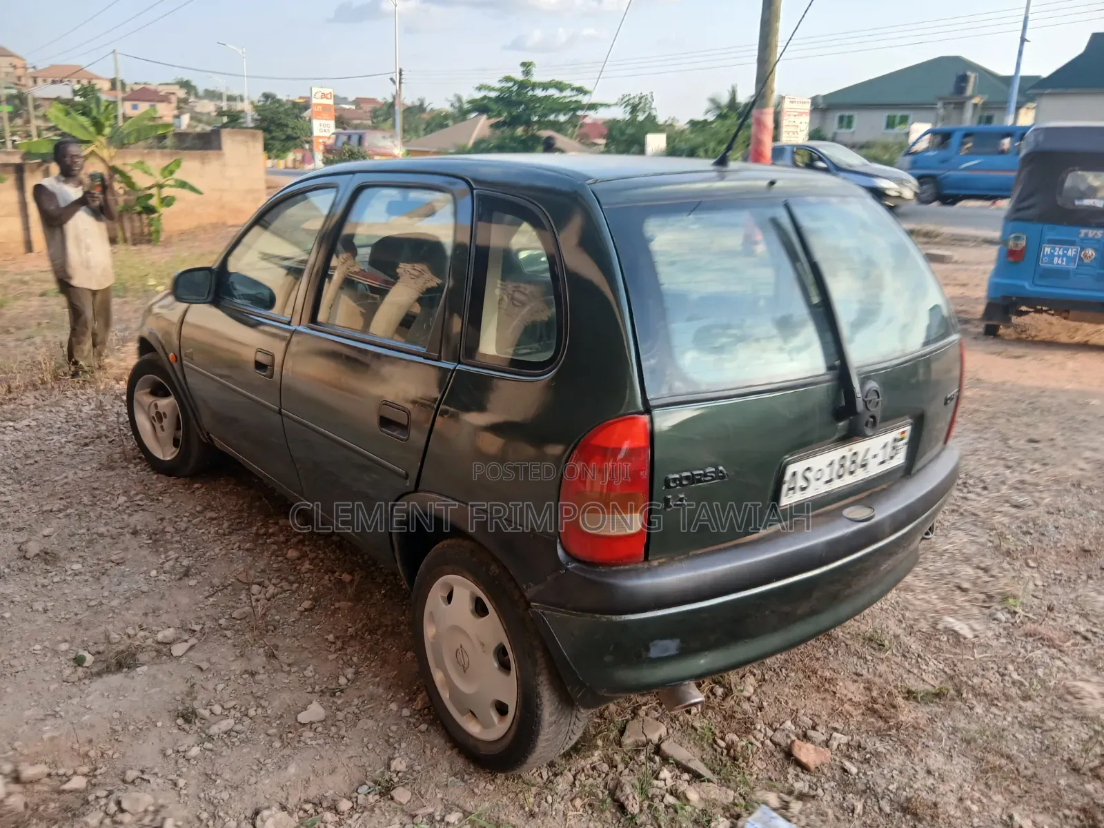Opel Corsa 2001 Green