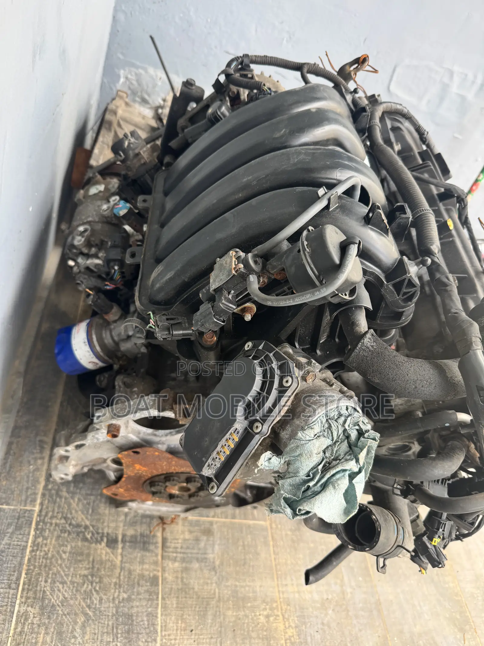 2014 Kia Forte Engine With Gear Box