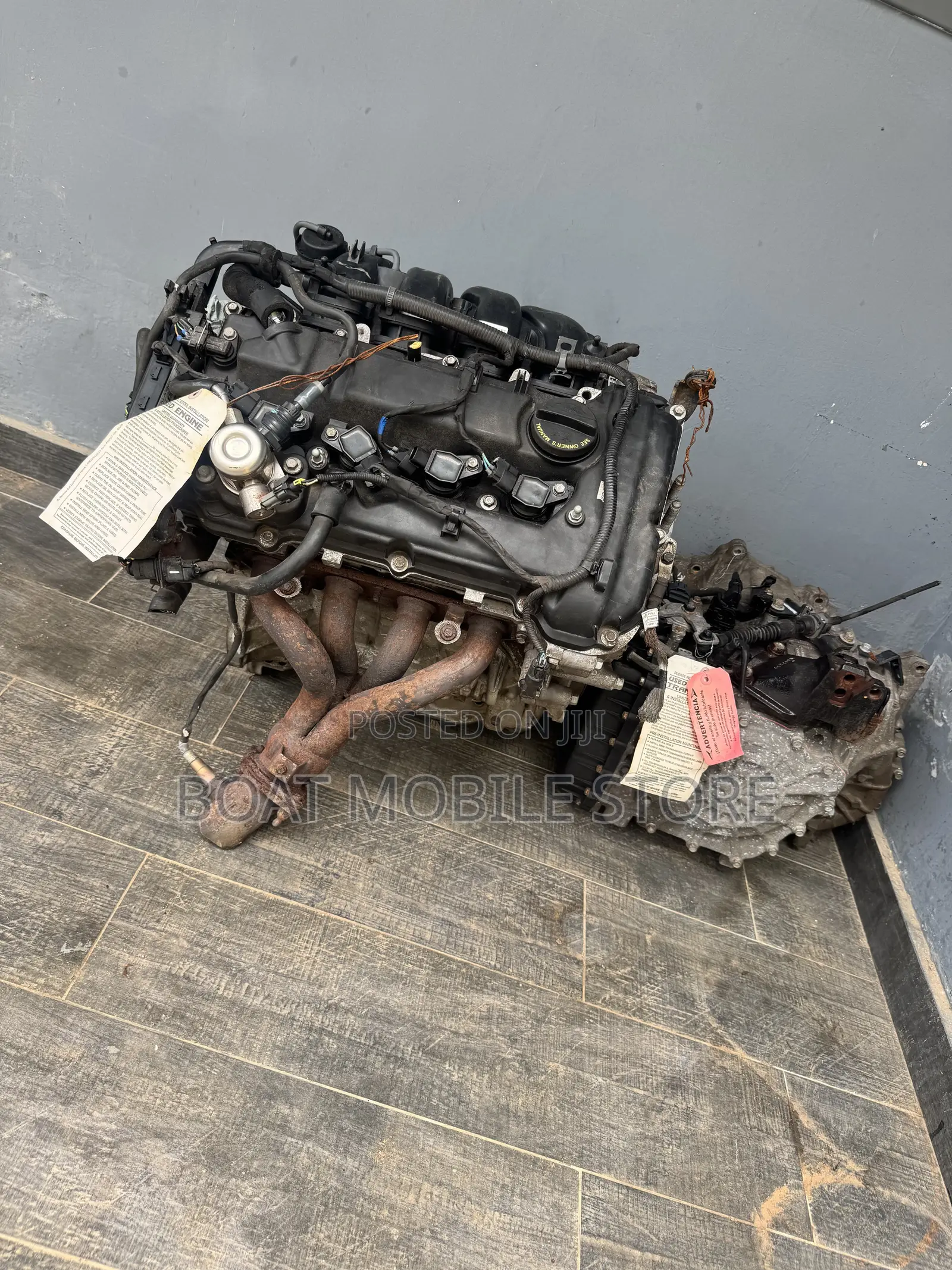 2014 Kia Forte Engine With Gear Box