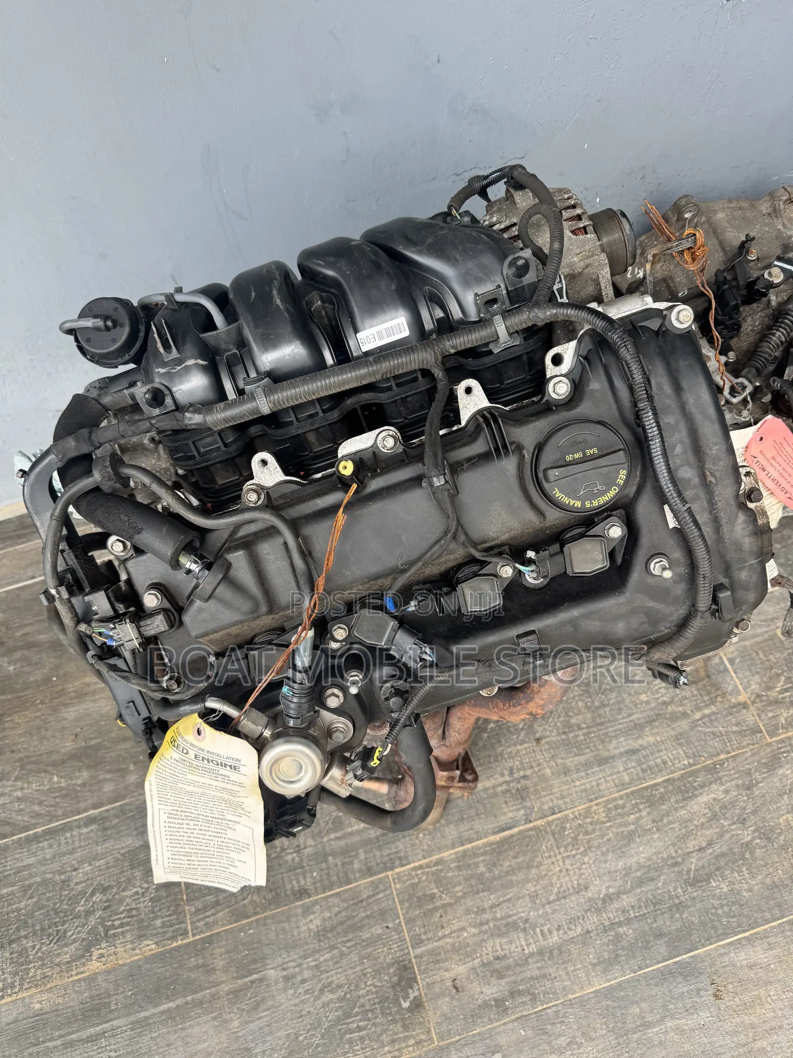 2014 Kia Forte Engine With Gear Box