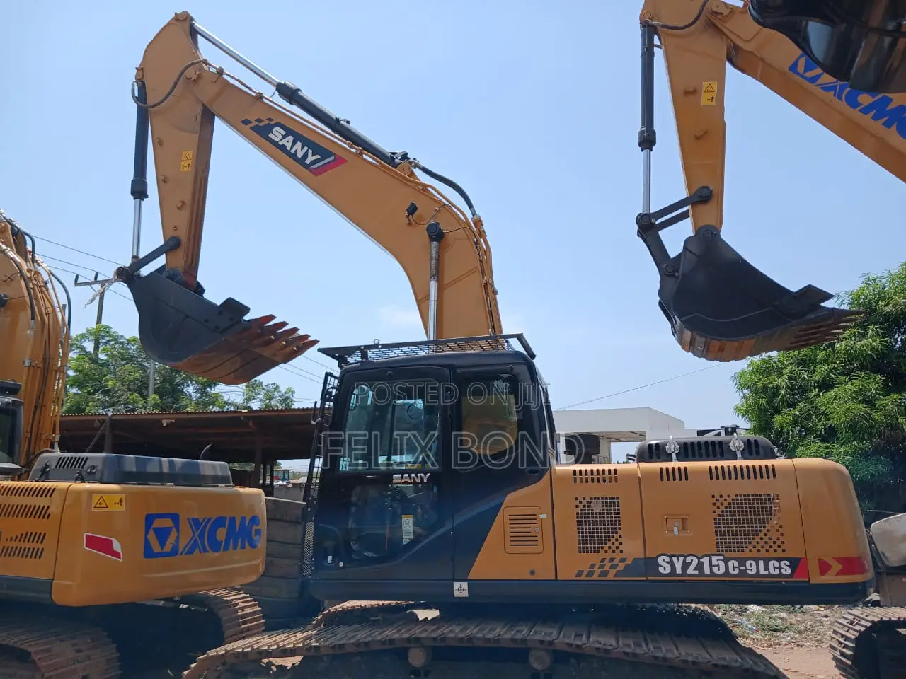 Sany Excavator China Water Truck