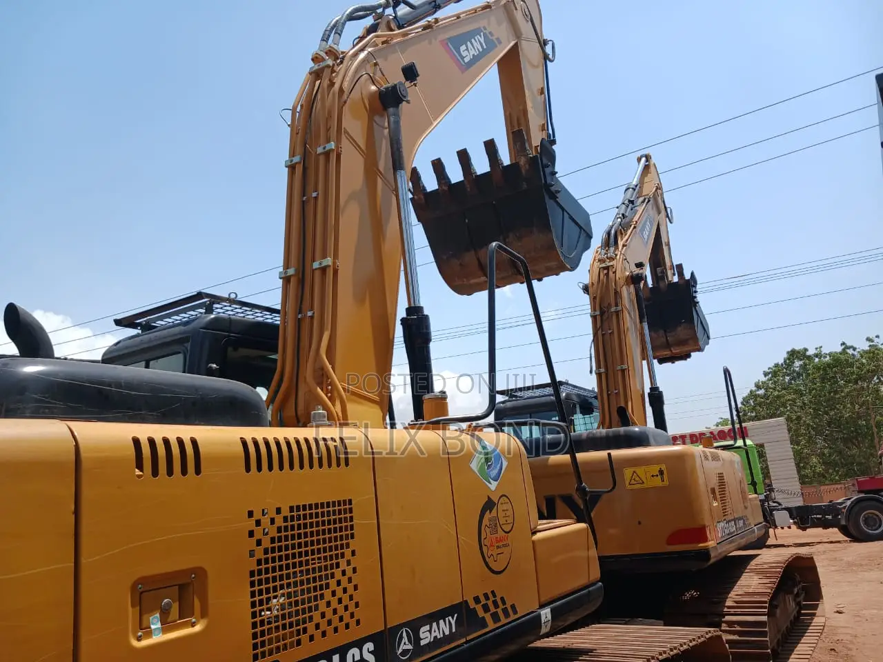 Sany Excavator China Water Truck