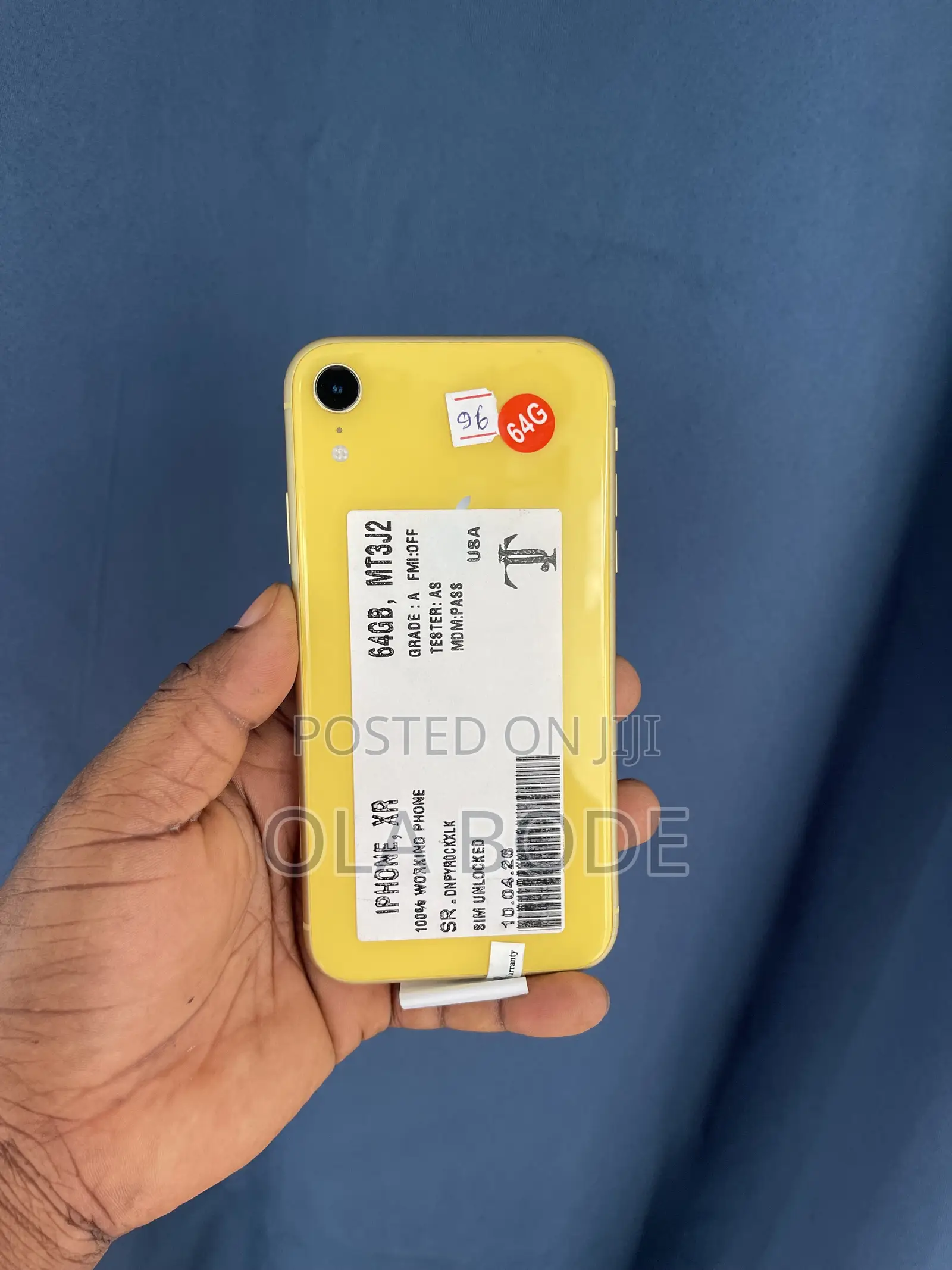 Apple iPhone XR 64 GB Yellow