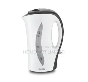 Decakila Electric Kettle - Plastic - 1.7l - 2200w - Kekt027w