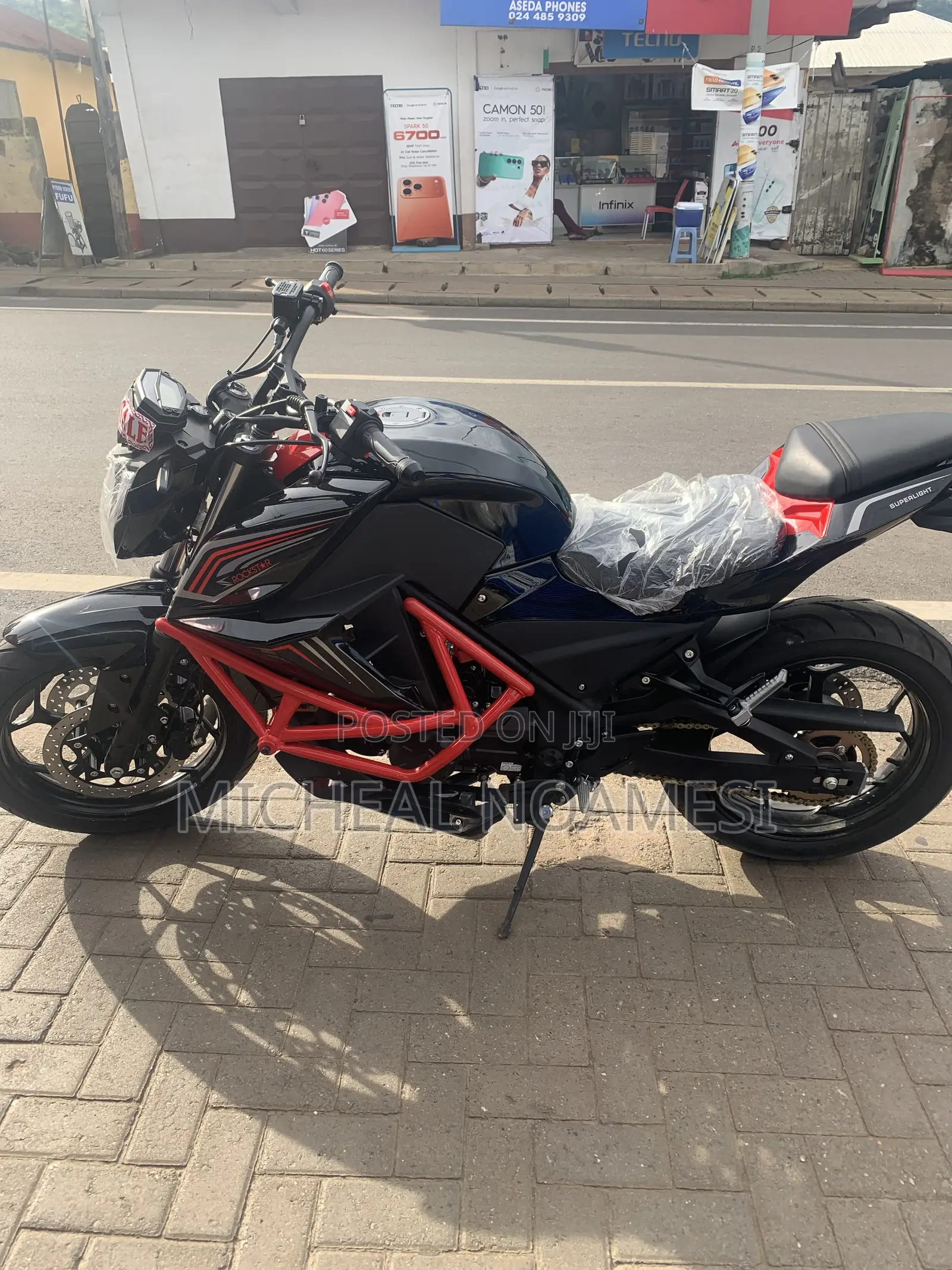New Motorcycle 2025 Black