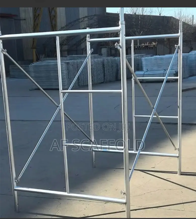 Scaffolding And Repair Jobs Assist Workers And Hold Materials.