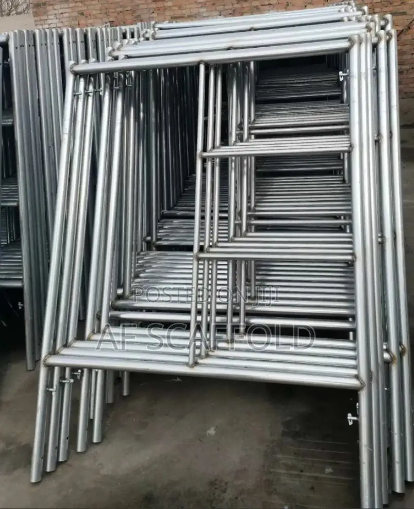 Scaffolding And Repair Jobs Assist Workers And Hold Materials.