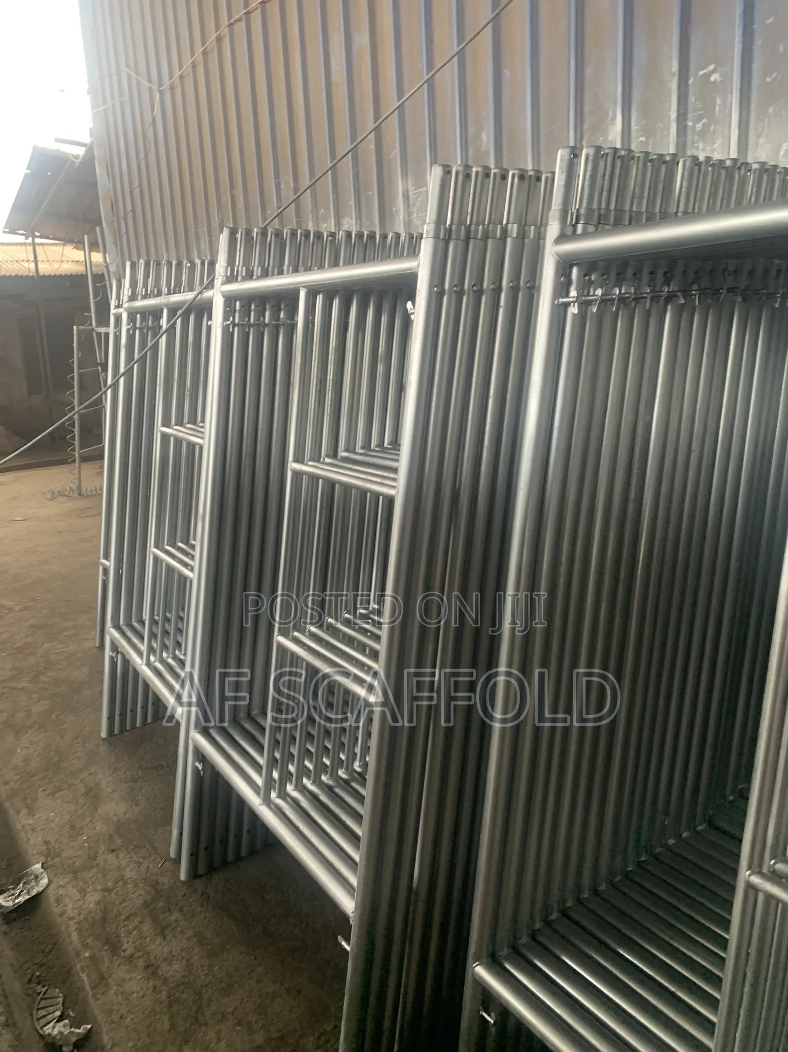 Scaffolding And Repair Jobs Assist Workers And Hold Materials.