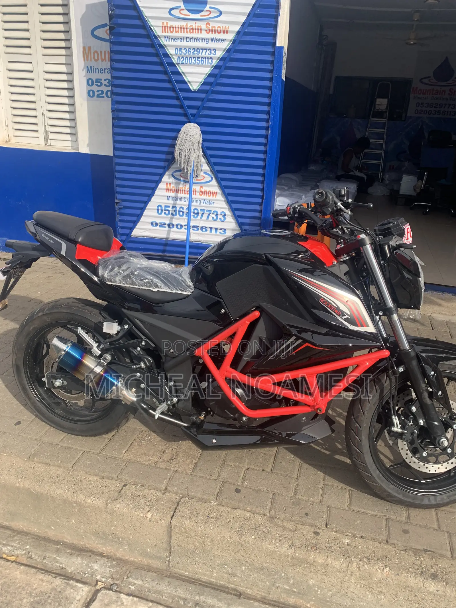 New Motorcycle 2025 Black